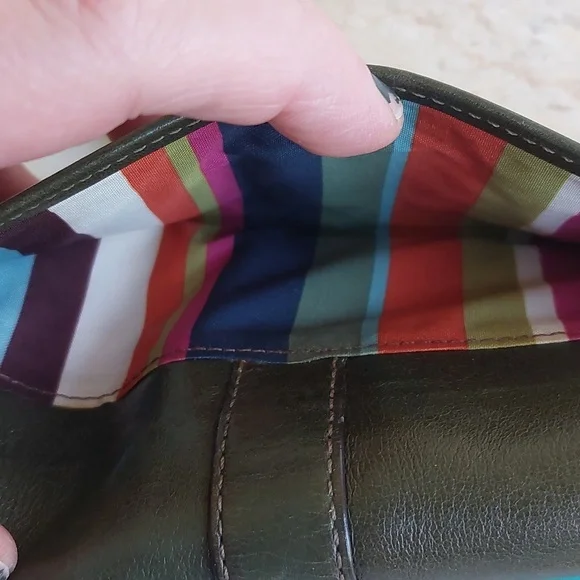 Coach legacy Garcia 65th Anniversary🫒 olive & Aqua  Vachetta  rare💚 1941 - Picture 8 of 13